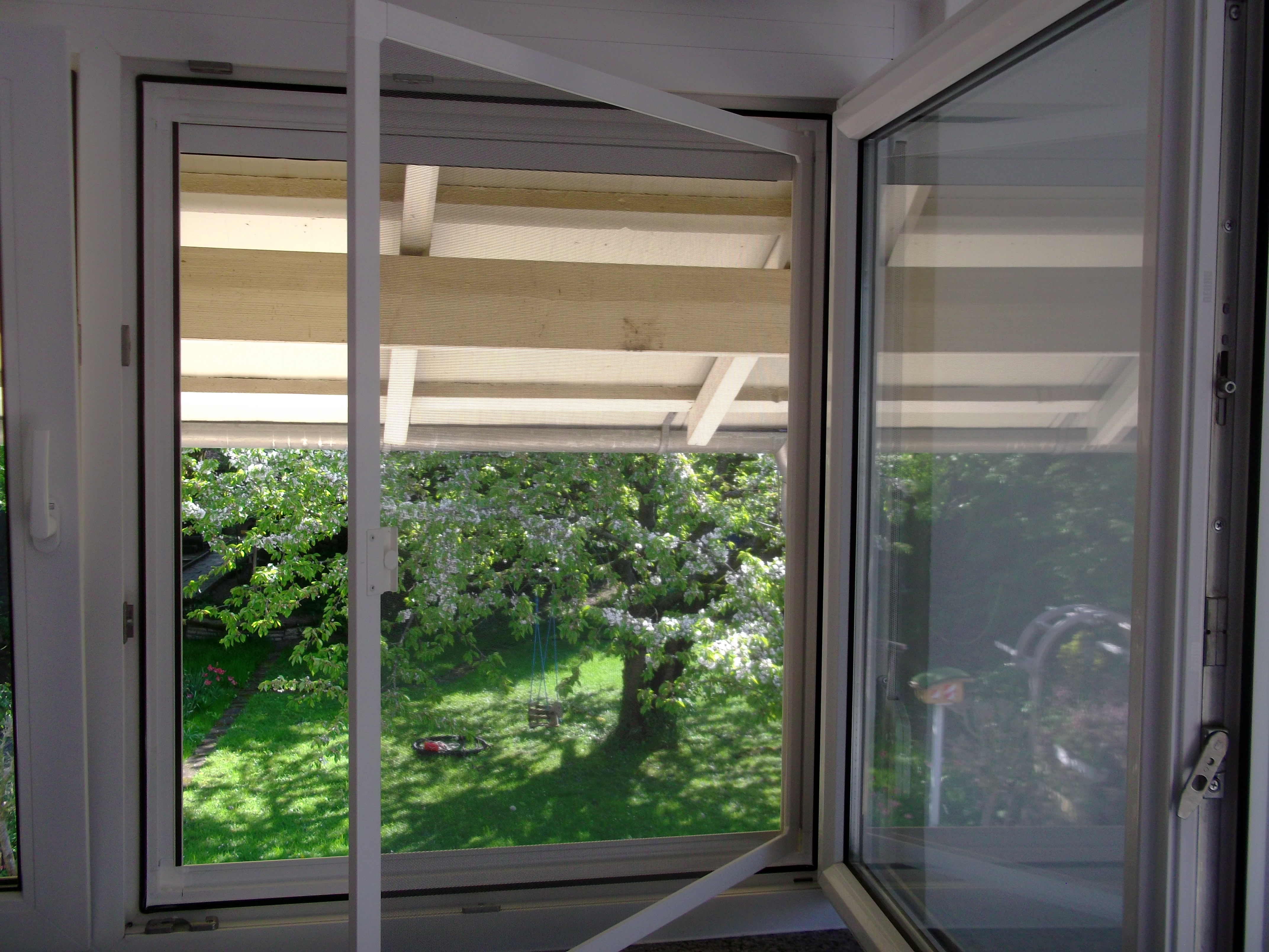 Siegel Insektenschutz Fliegengitter Doppelrahmenfenster