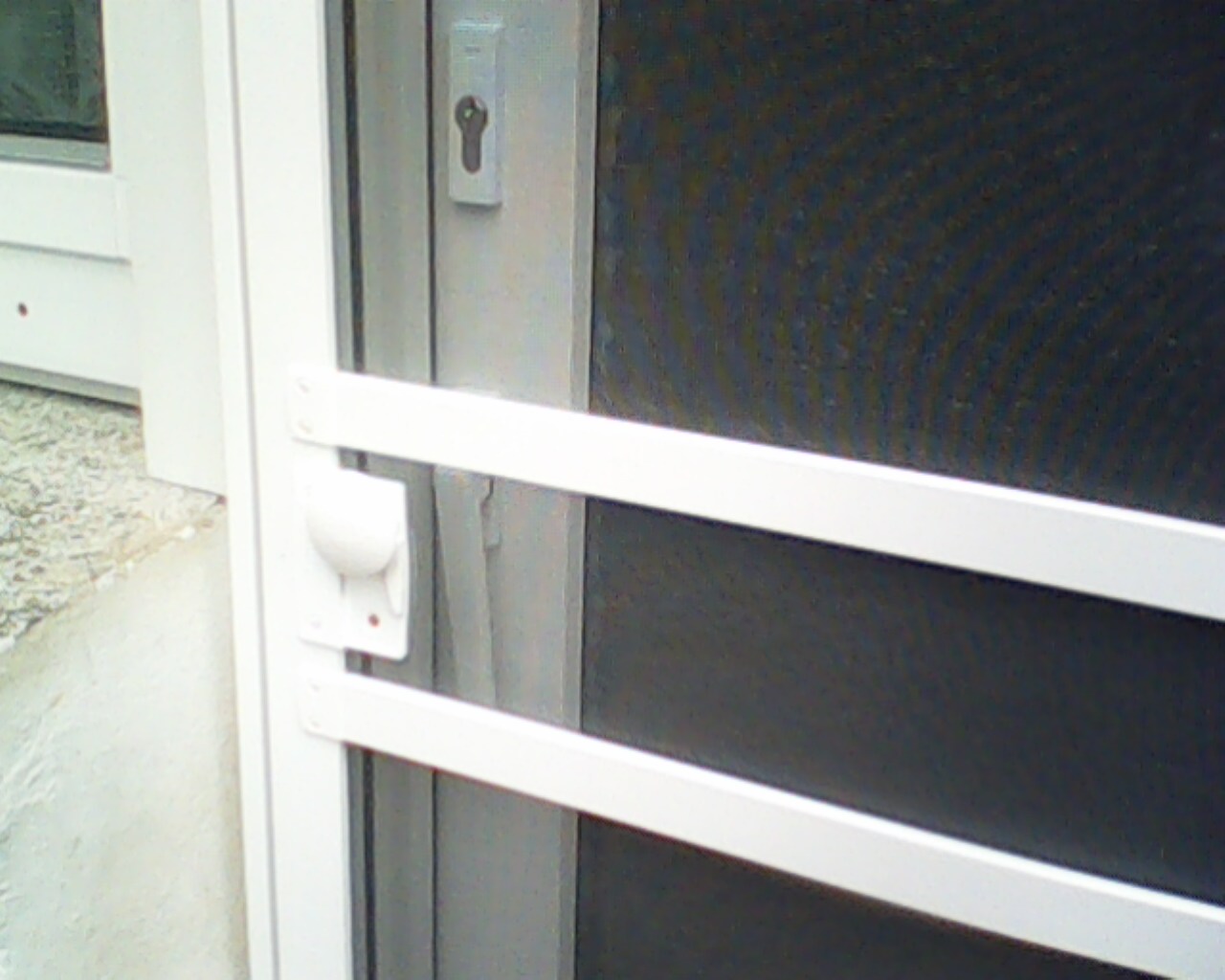 Siegel Fliegengitter 2 flügelig Doppelrahmen Fenster